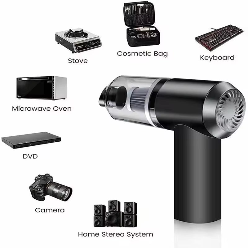 9000Pa Mini Wireless Vacuum – Power Clean Anywhere